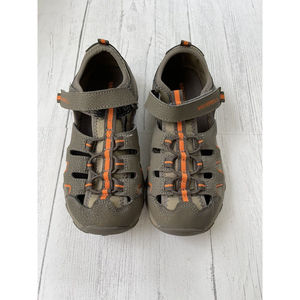 Merrell ML Hydro H20 Boys Size 3 Sand Color Tan Hiker Outdoor Sandal
